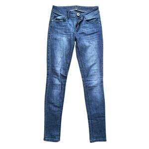 DL1961 Womens Jegging Skinny Jeans Size 24 Pierce Wash Edgy Grunge Skater Street